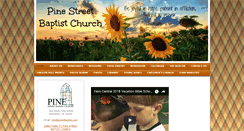 Desktop Screenshot of pinestbaptist.com